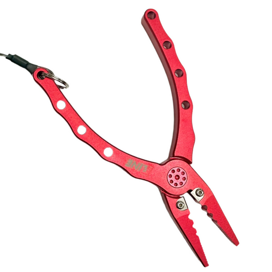 P-LINE Aluminum pliers with Center Cutter and Sheath