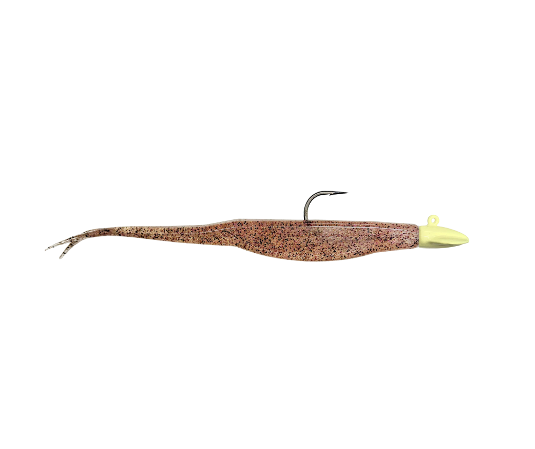 Rigged Fluke 8" - Straw Hat Fishing Custom