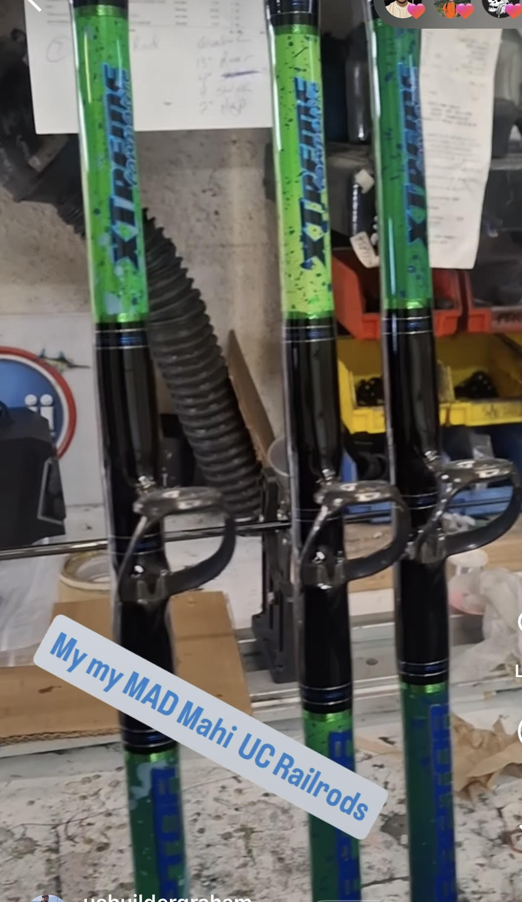 United Composite Rail Rods: Limited Edition Mahi