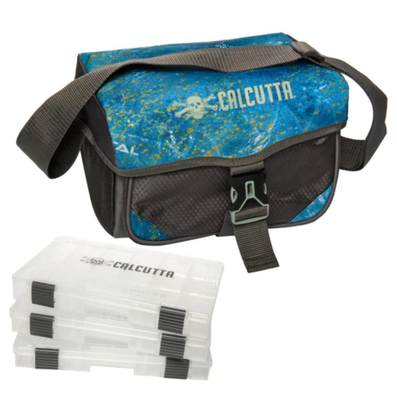 Calcutta 3600 Express Mossy Oak Coastal Camo Tackle Bag