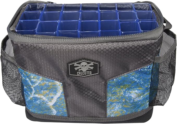 Calcutta CSJB-SM Squall Small Jig Tube Bag, Mossy Oak Shoreline