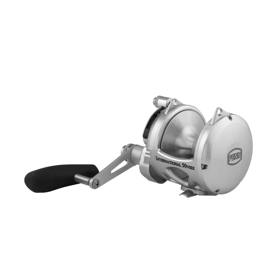 Penn International 2 Speed VISX Silver Reel