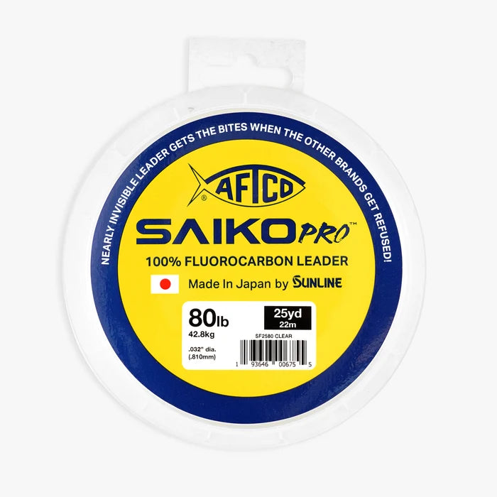 Saiko Pro 100% Flourocarbon Leader
