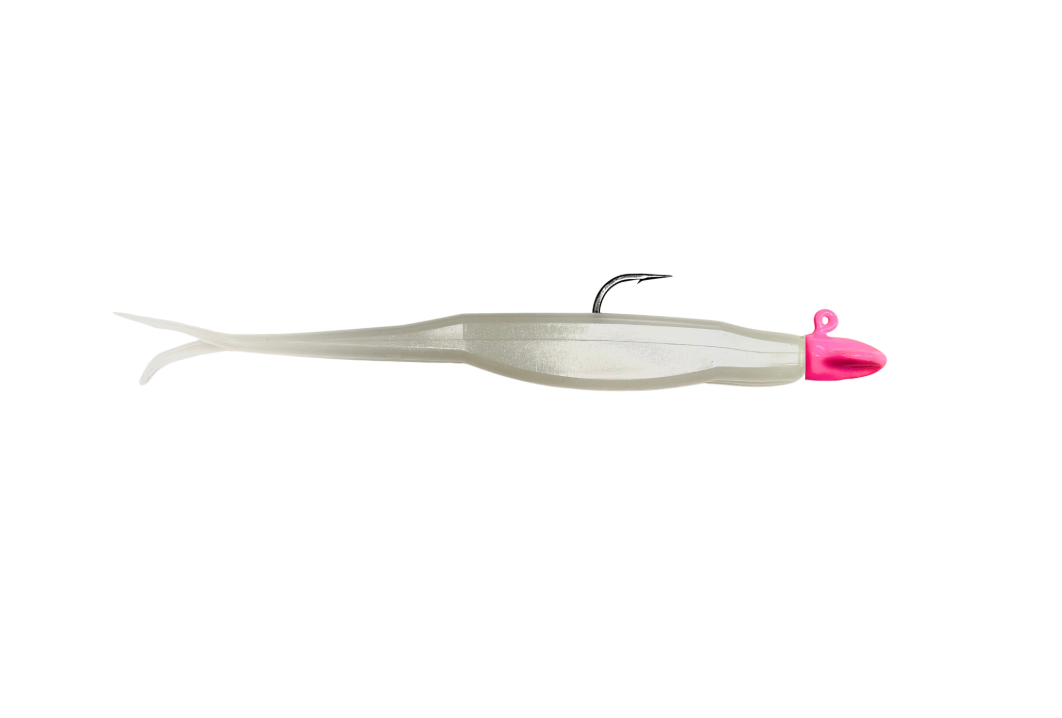Rigged Fluke 8" - Straw Hat Fishing Custom