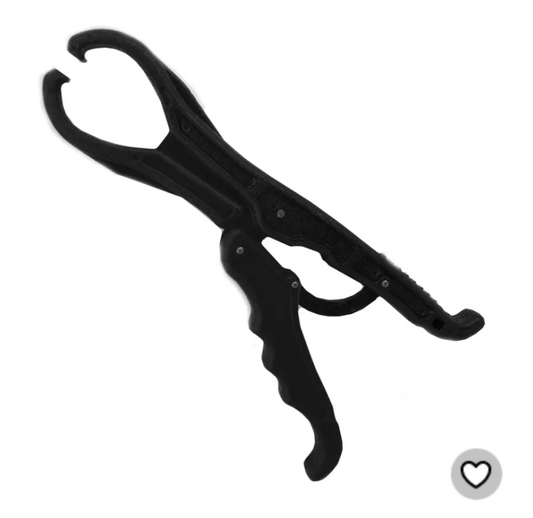 10" Black Plastic Fish Gripper