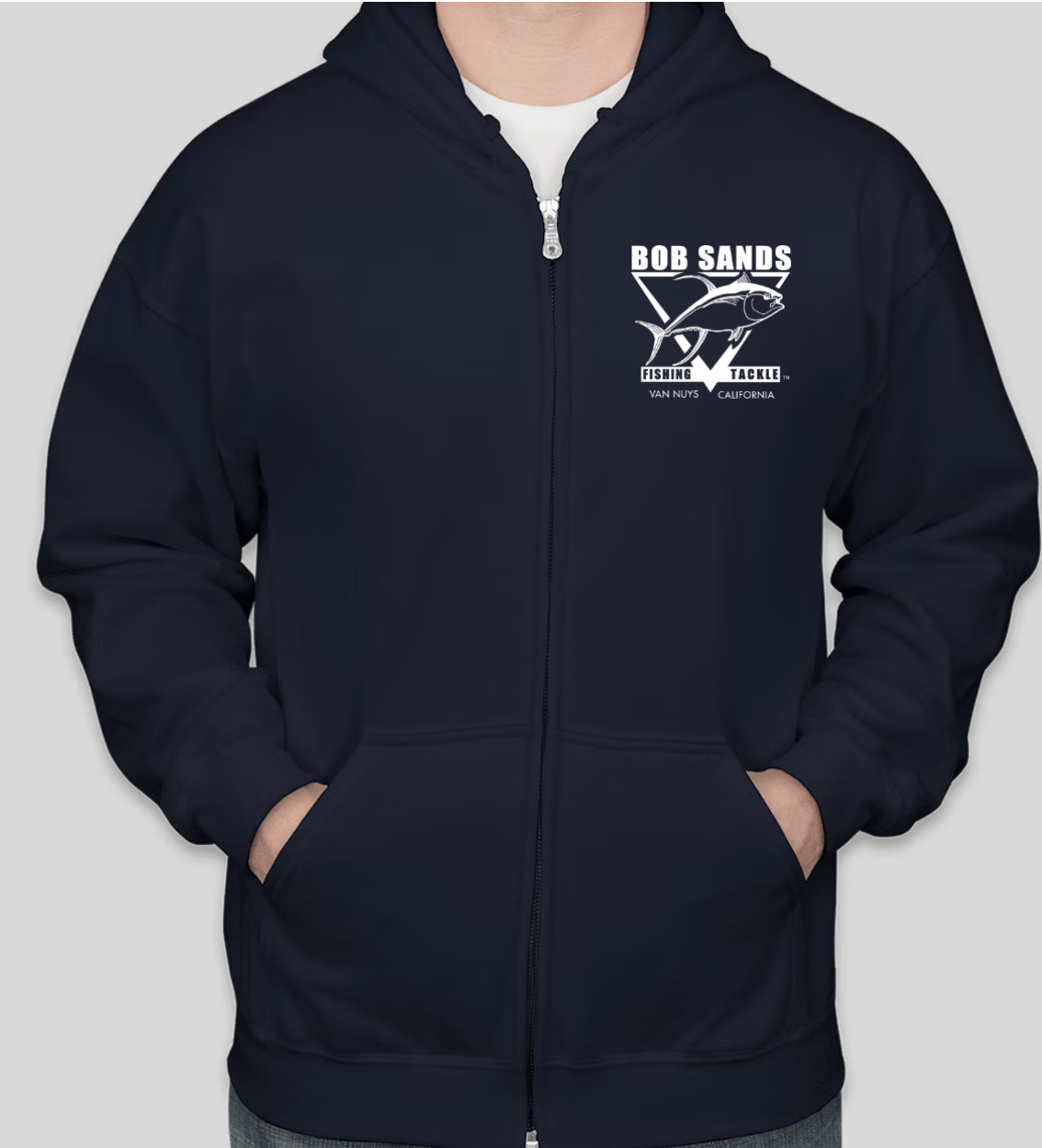 Bob Sands Logo Zipper Jacket