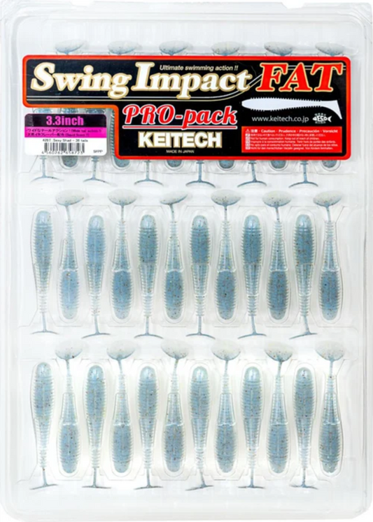 Keitech Swing Impact FAT PRO-Pack