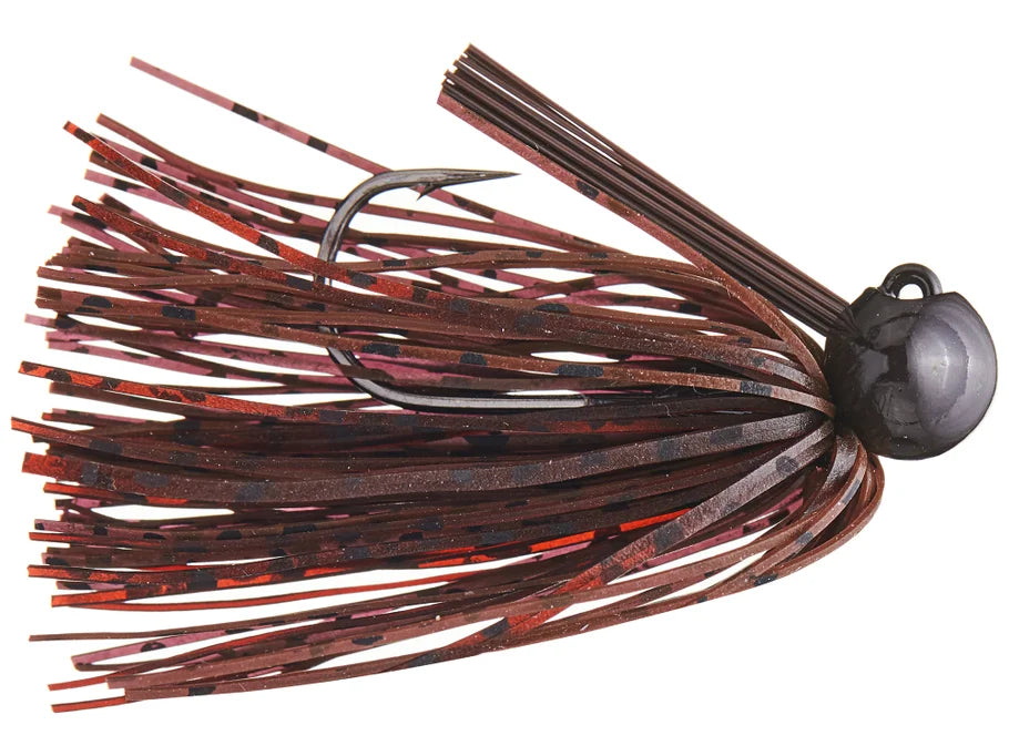 Bass Patrol Round Rubber Western Football Jig