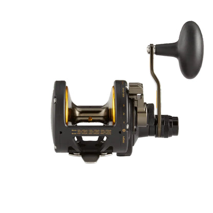 Penn Fathom Two Speed Conventional Lever Drag Reel - "OG" Black and Gold