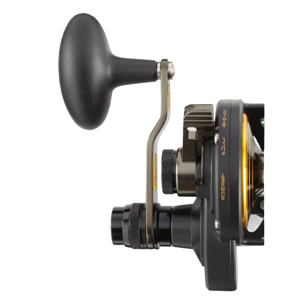 Penn Fathom Two Speed Conventional Lever Drag Reel - "OG" Black and Gold
