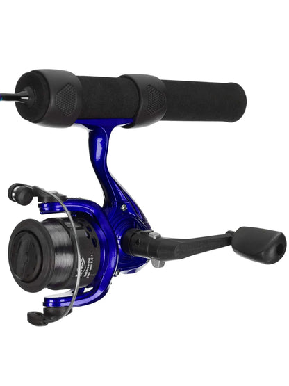 Master Fishing Mity Might Blue Spinning Rod Combo